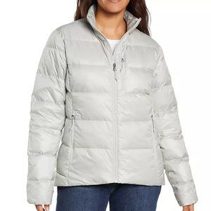 Eddie Bauer Women's Gray Puffer Jacket